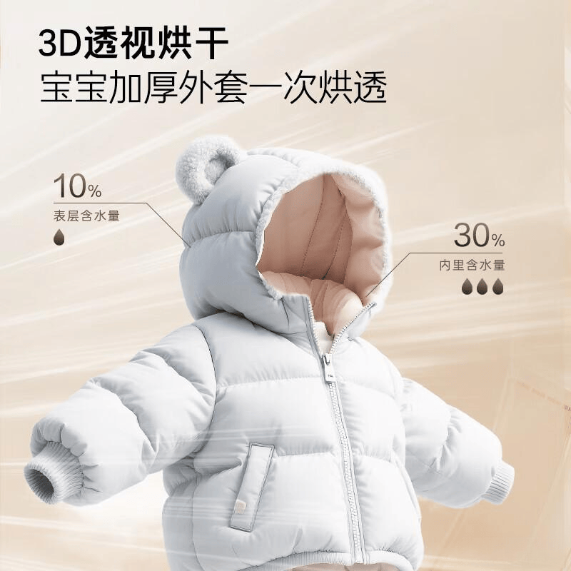 间的洗衣解决方案与品质保障卡萨帝迷你洗衣机评测：小空(图4)